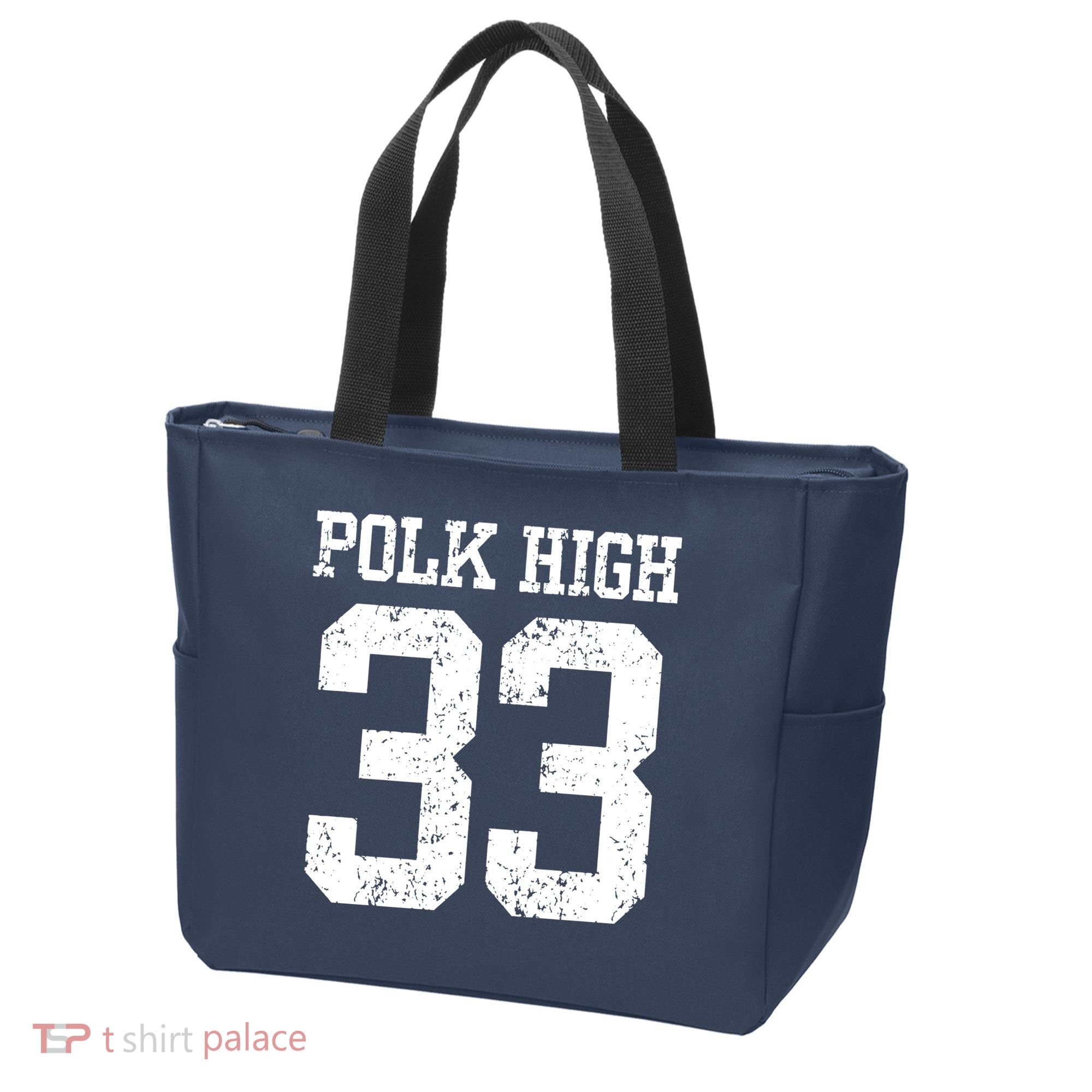 Polk High Number 33 Tote Bag