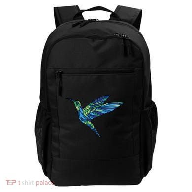 Polygonal Hummingbird Nature Backpack