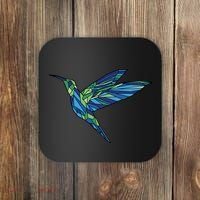 Polygonal Hummingbird Nature Coaster thumb 0