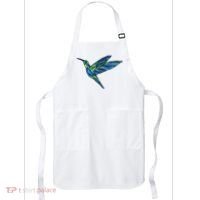 Polygonal Hummingbird Nature Apron thumb 0