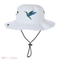 Polygonal Hummingbird Nature Bucket Hat thumb 0