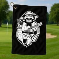 Pho Sho Funny Vietnamese Golf Towel thumb 1