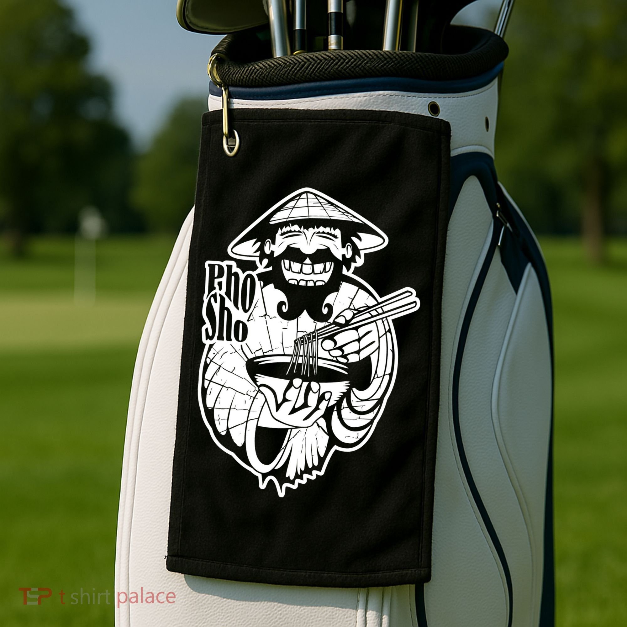 Pho Sho Funny Vietnamese Golf Towel