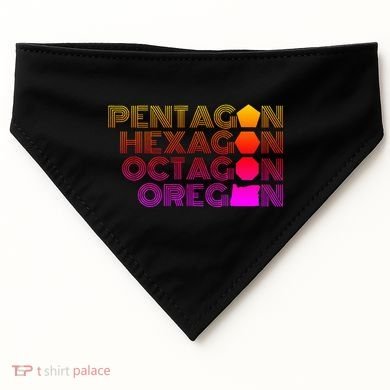 Pentagon Hexagon Octagon Oregon USA-Made Doggie Bandana