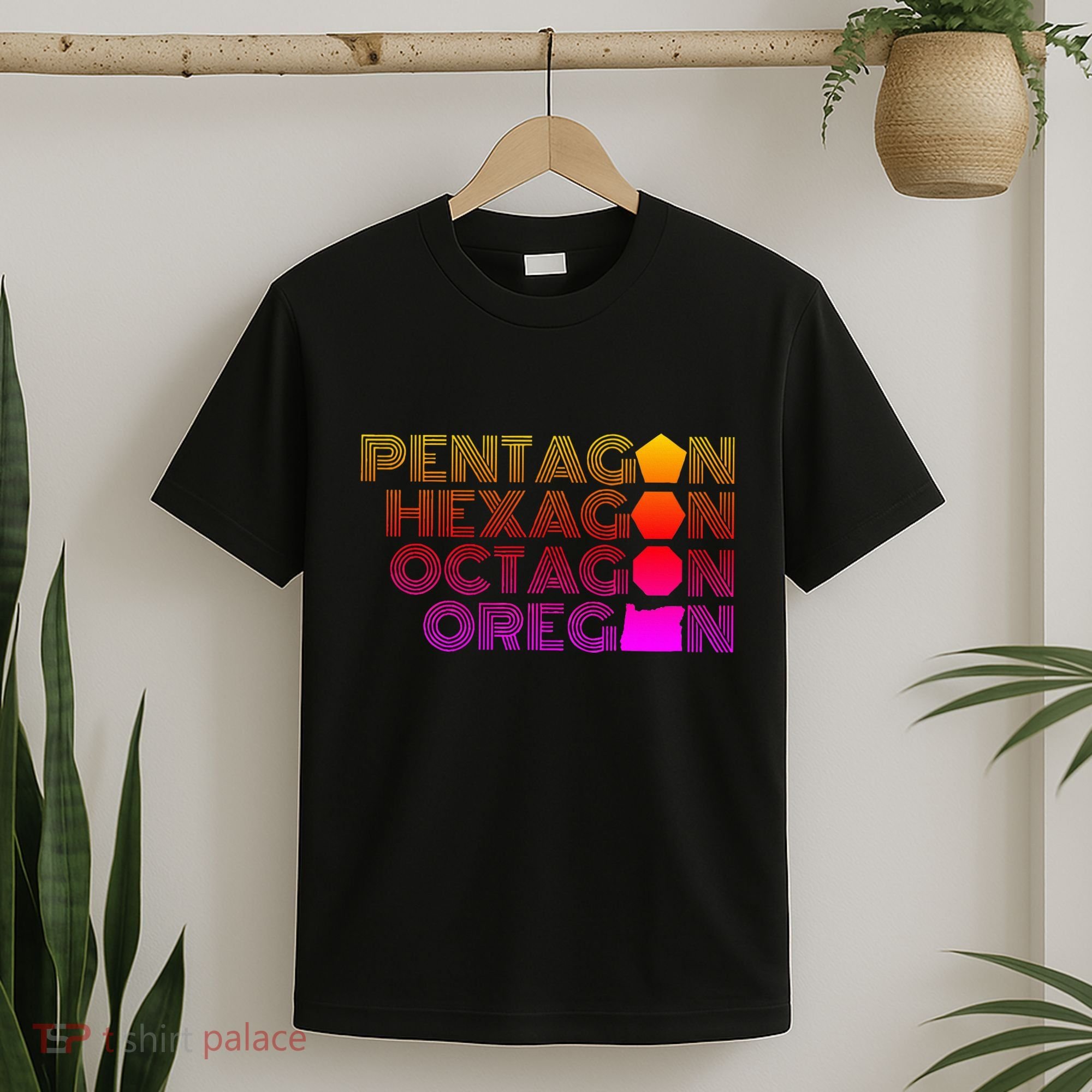 Pentagon Hexagon Octagon Oregon T-Shirt