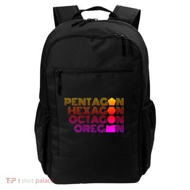 Pentagon Hexagon Octagon Oregon Backpack