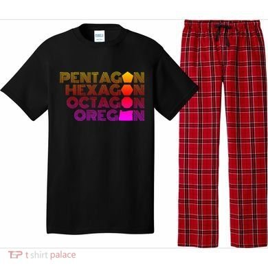 Pentagon Hexagon Octagon Oregon Pajama Set
