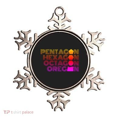 Pentagon Hexagon Octagon Oregon Ornament