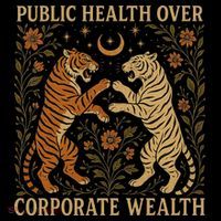 Public Health Over Corporate Wealth Tiger Boho Coffee Mug thumb 5