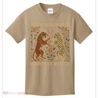 Public Health Over Corporate Wealth Tiger Boho Kids T-Shirt thumb 0