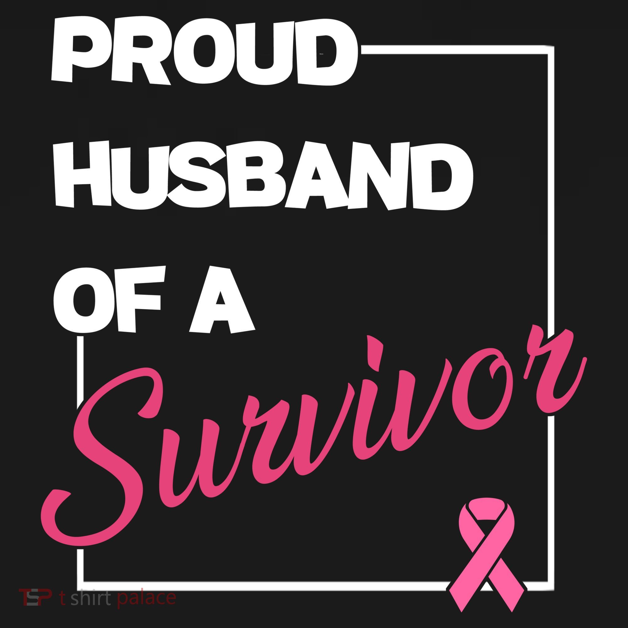 Proud Husband Of A Survivor Breast Cancer Awareness Tote Bag