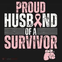 Proud Husband Of Survivor Breast Cancer Survivor Awareness Ornament thumb 1