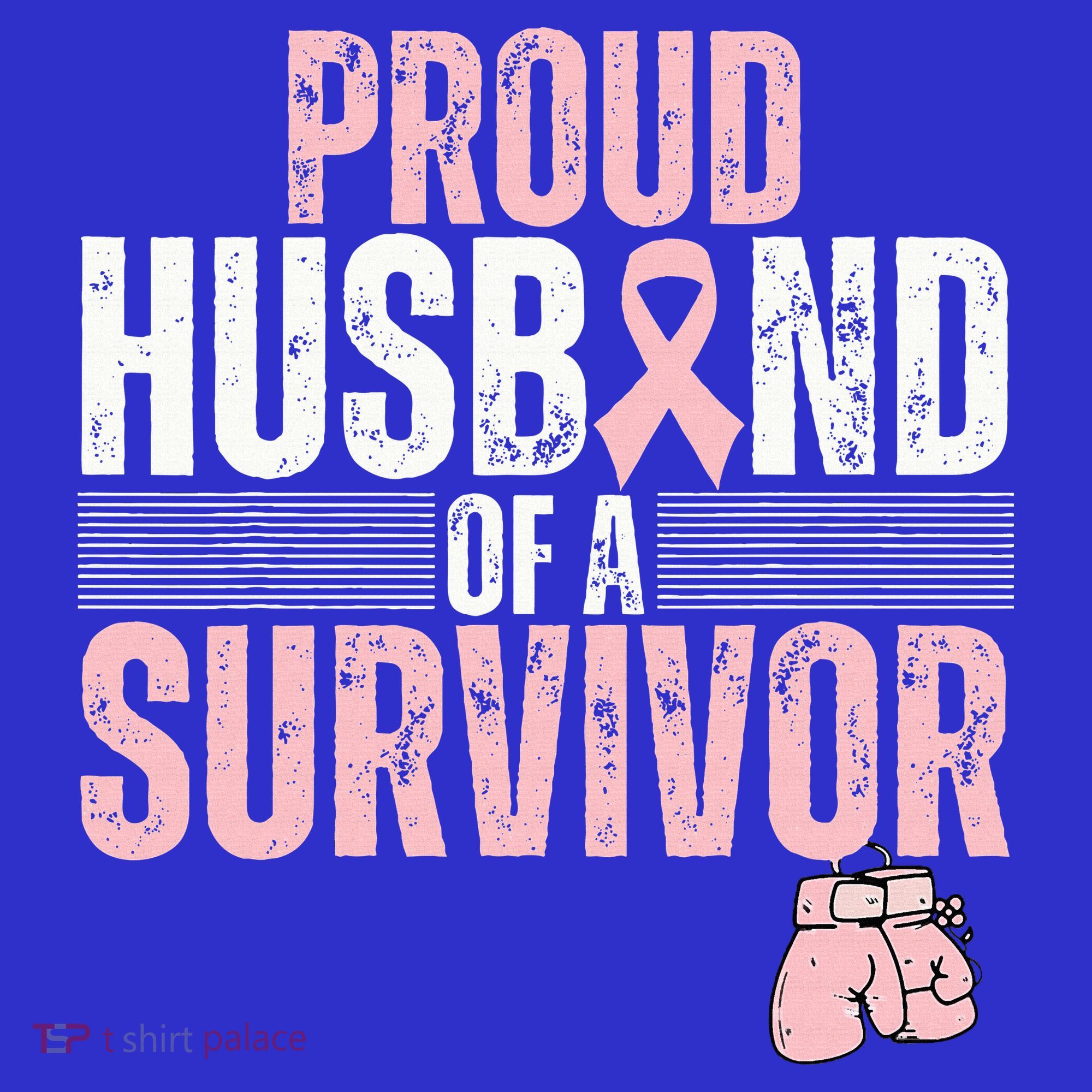 Proud Husband Of Survivor Breast Cancer Survivor Awareness Tank Top