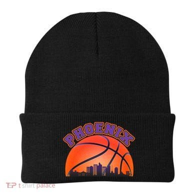 Phoenix Arizona Basketball City Skyline Beanie