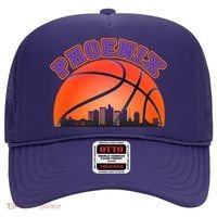 Phoenix Arizona Basketball City Skyline Hat thumb 0