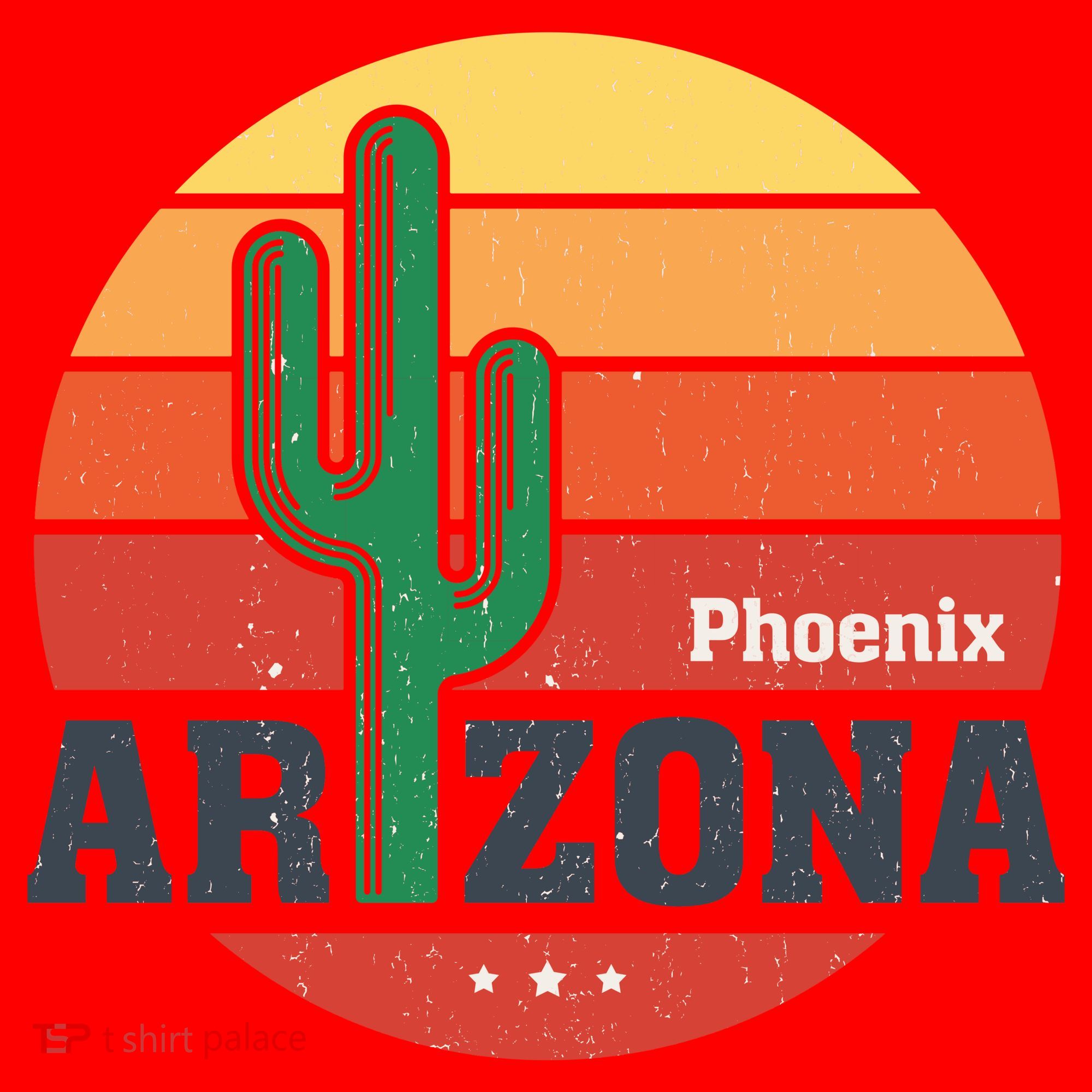 Phoenix Arizona Retro Santa Hat