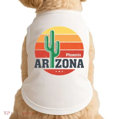 Phoenix Arizona Retro Doggie Tank