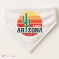 Phoenix Arizona Retro USA-Made Doggie Bandana thumb 0