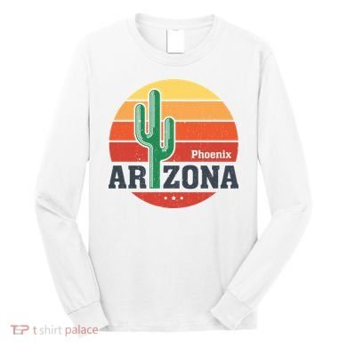 Phoenix Arizona Retro Long Sleeve Shirt