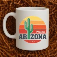 Phoenix Arizona Retro Coffee Mug thumb 2