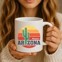 Phoenix Arizona Retro Coffee Mug thumb 3