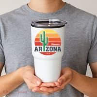 Phoenix Arizona Retro Tumbler thumb 2