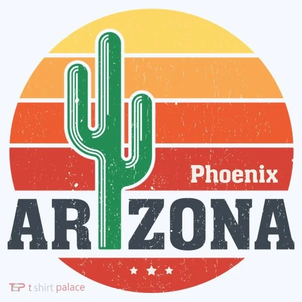 Phoenix Arizona Retro Tumbler