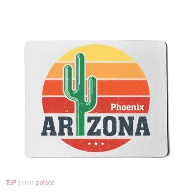 Phoenix Arizona Retro Mousepad