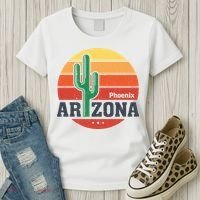 Phoenix Arizona Retro Women's T-Shirt thumb 3