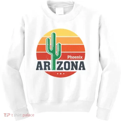 Phoenix Arizona Retro Kids Sweatshirt
