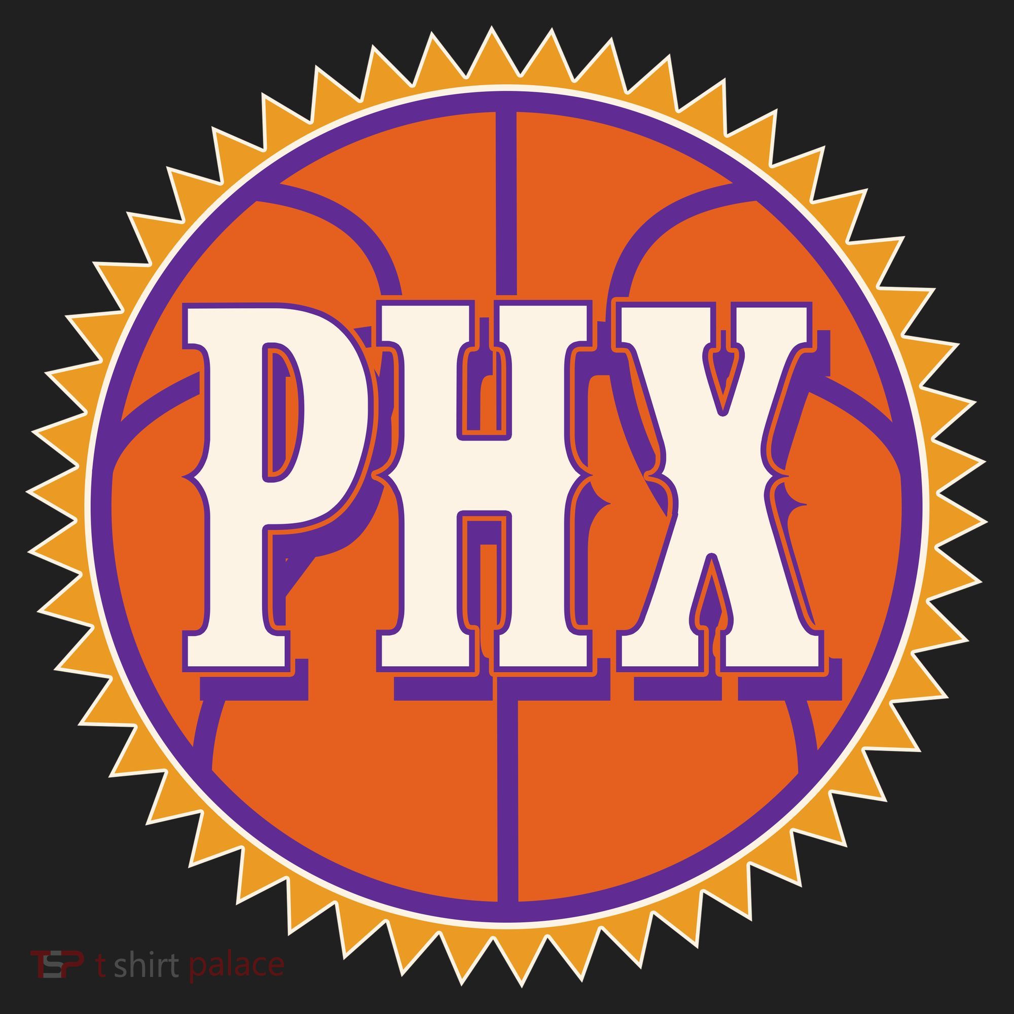 Phoenix PHX Basketball Sun Ball Women's Sweatshirt