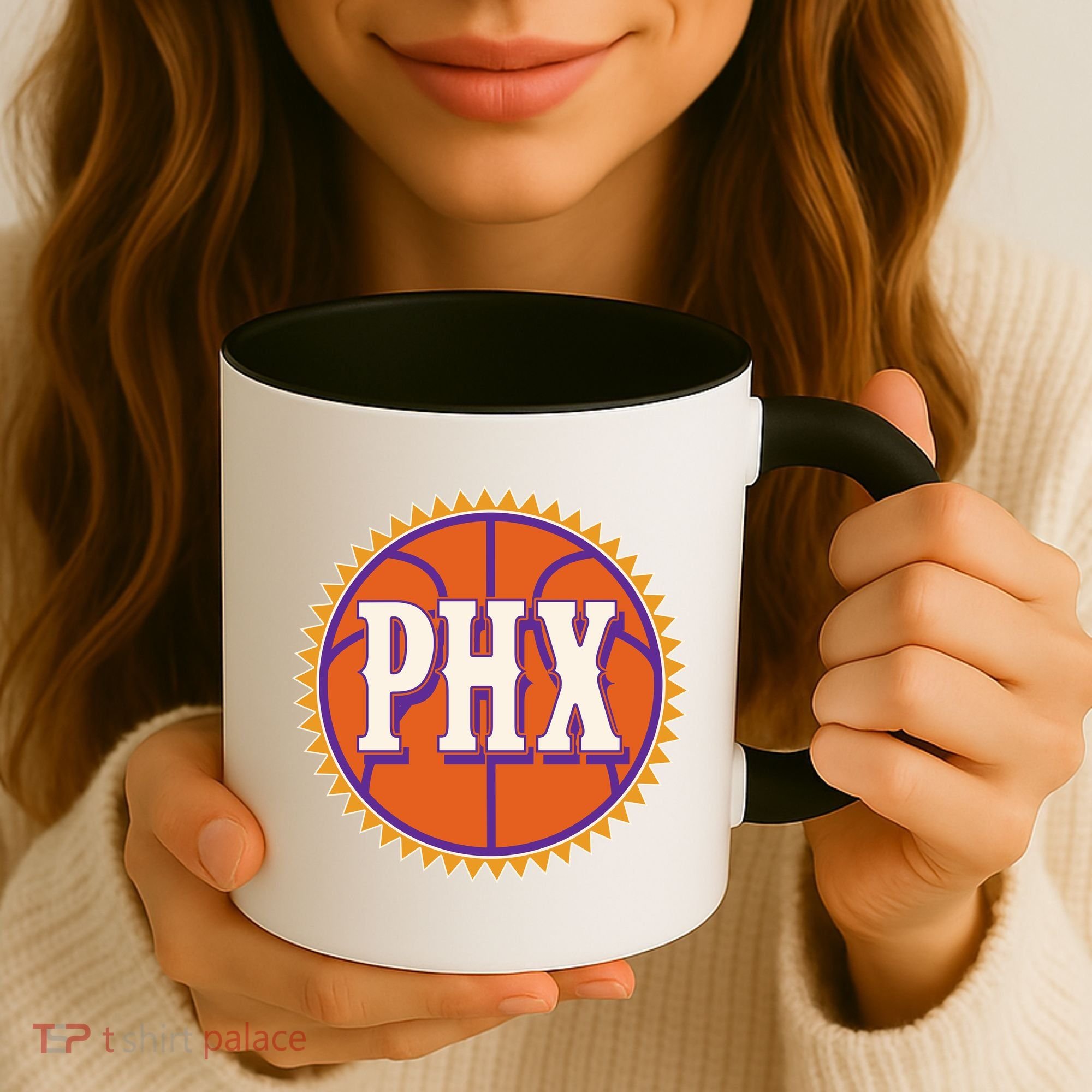 Phoenix PHX Basketball Sun Ball Coffee Mug