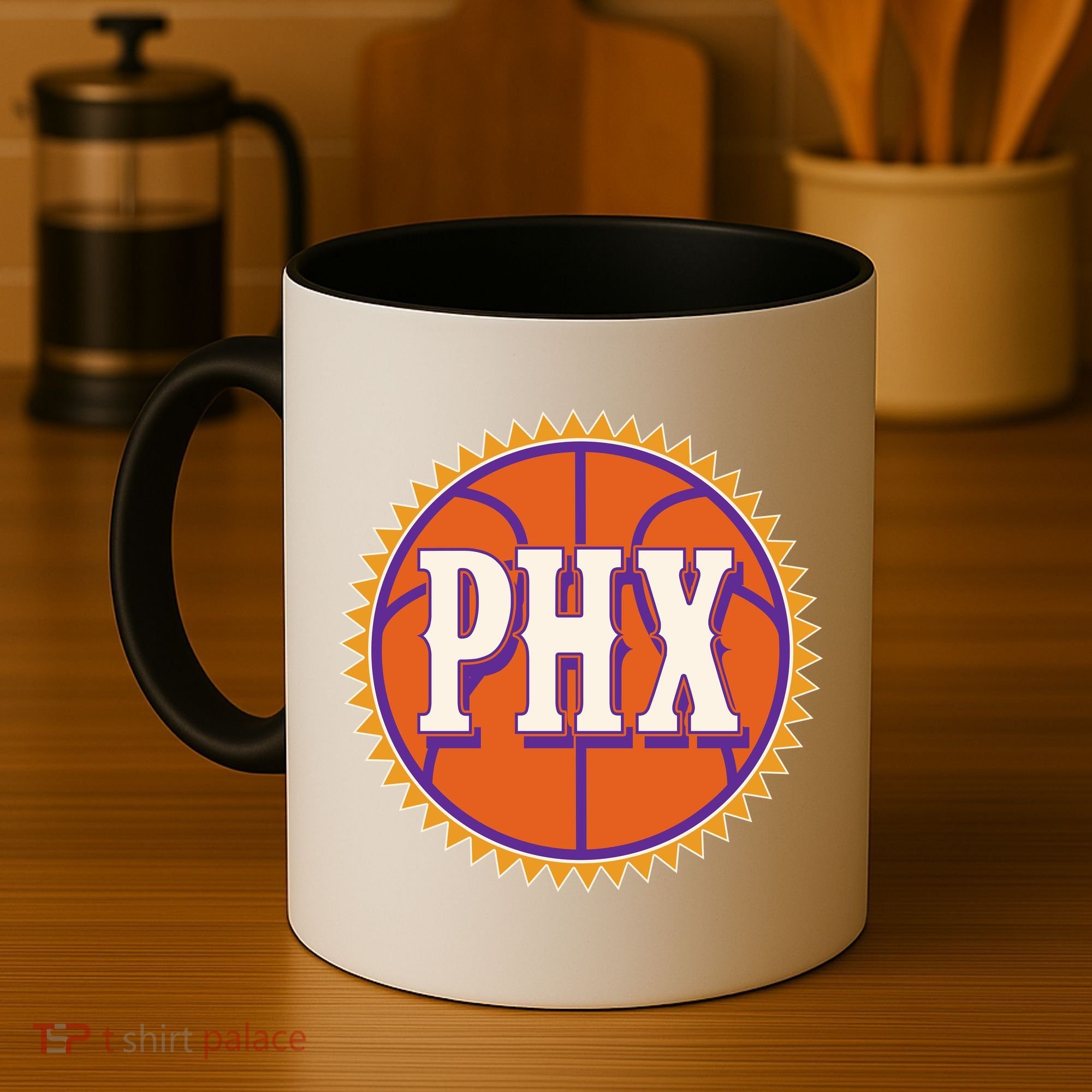 Phoenix PHX Basketball Sun Ball Coffee Mug