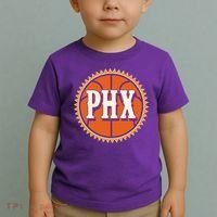 Phoenix PHX Basketball Sun Ball Toddler T-Shirt thumb 2