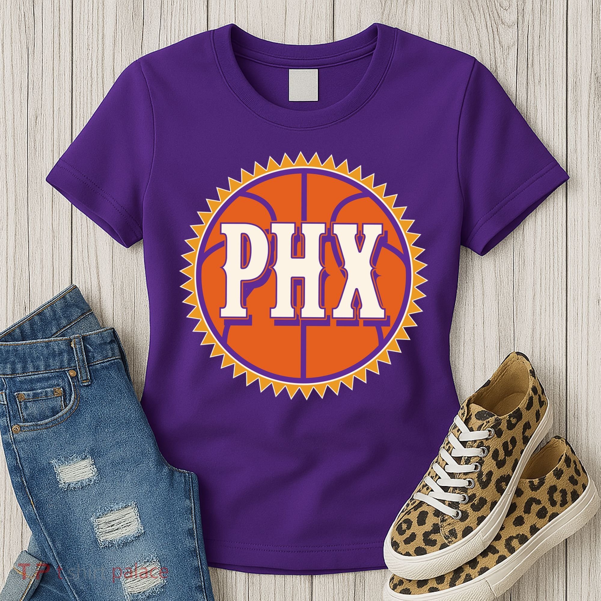 Phoenix PHX Basketball Sun Ball Women's T-Shirt