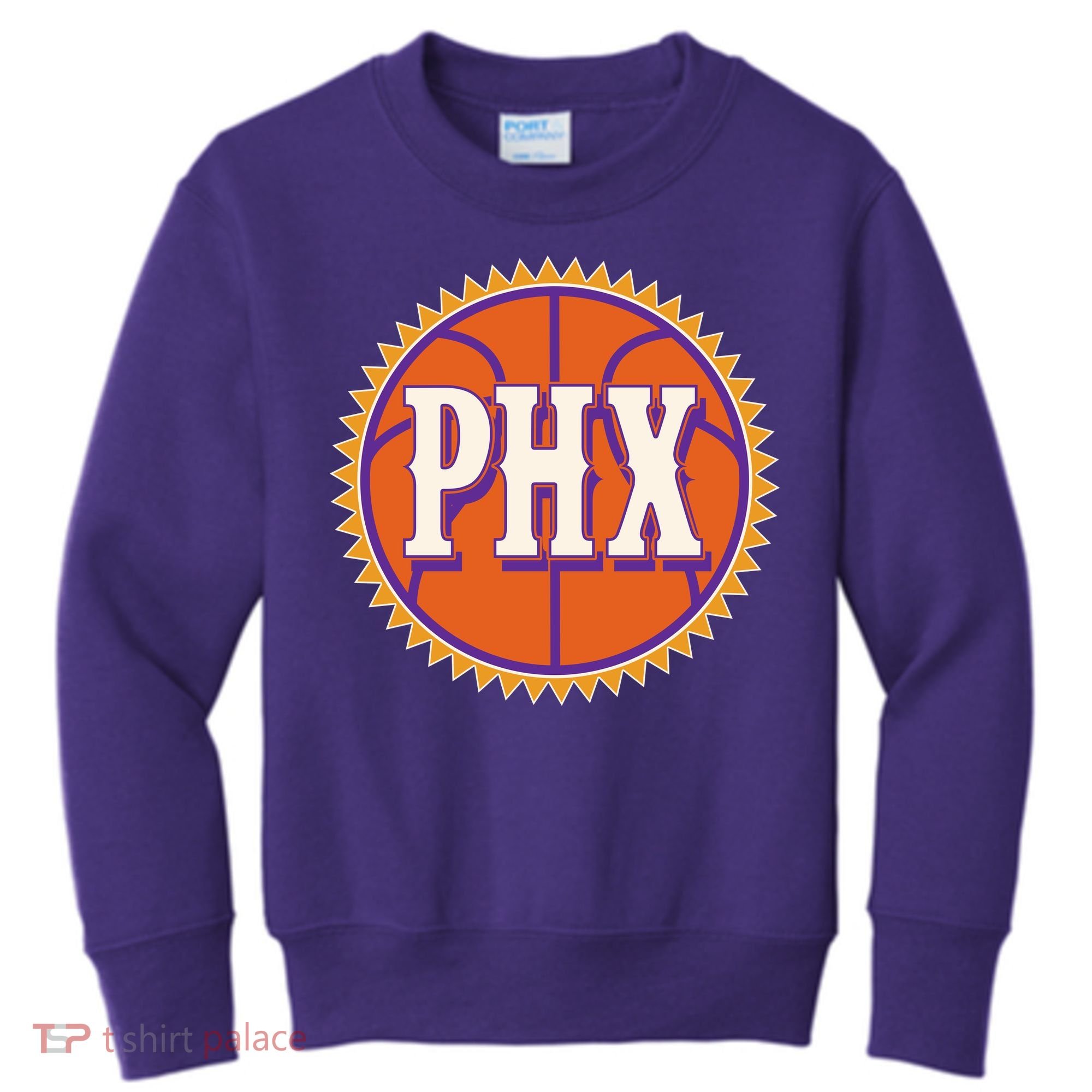 Phoenix PHX Basketball Sun Ball Kids Sweatshirt