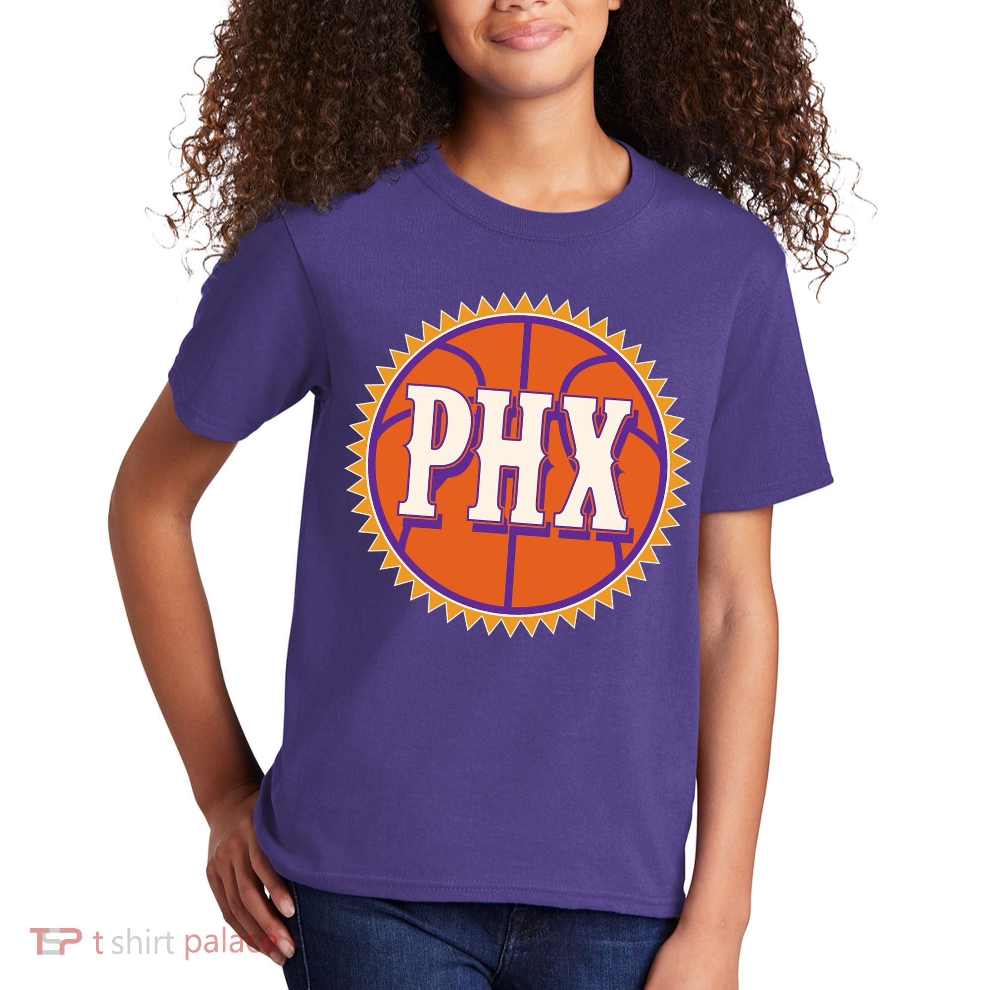 Phoenix PHX Basketball Sun Ball Kids T-Shirt