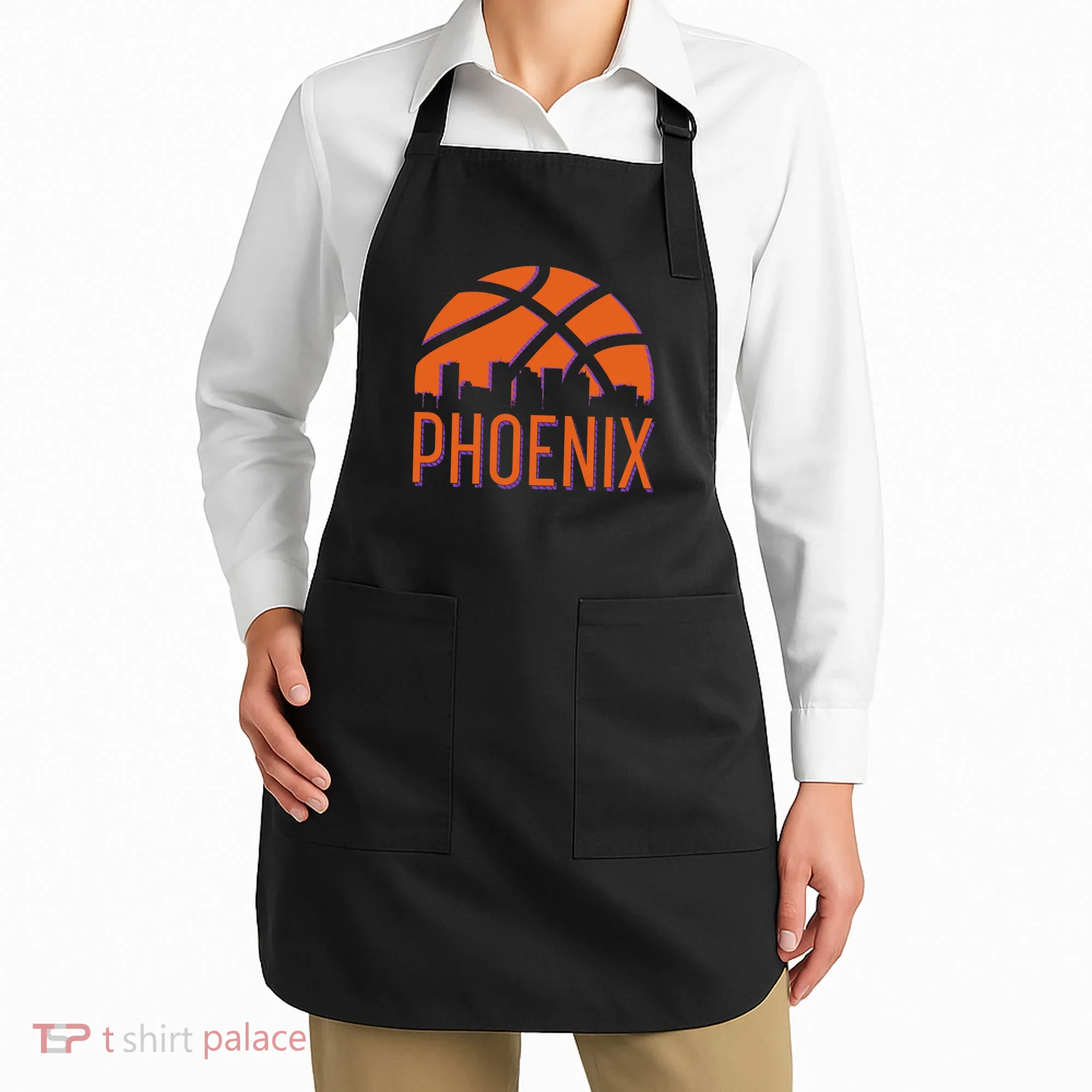 Phoenix Skyline Basketball Fan Apron