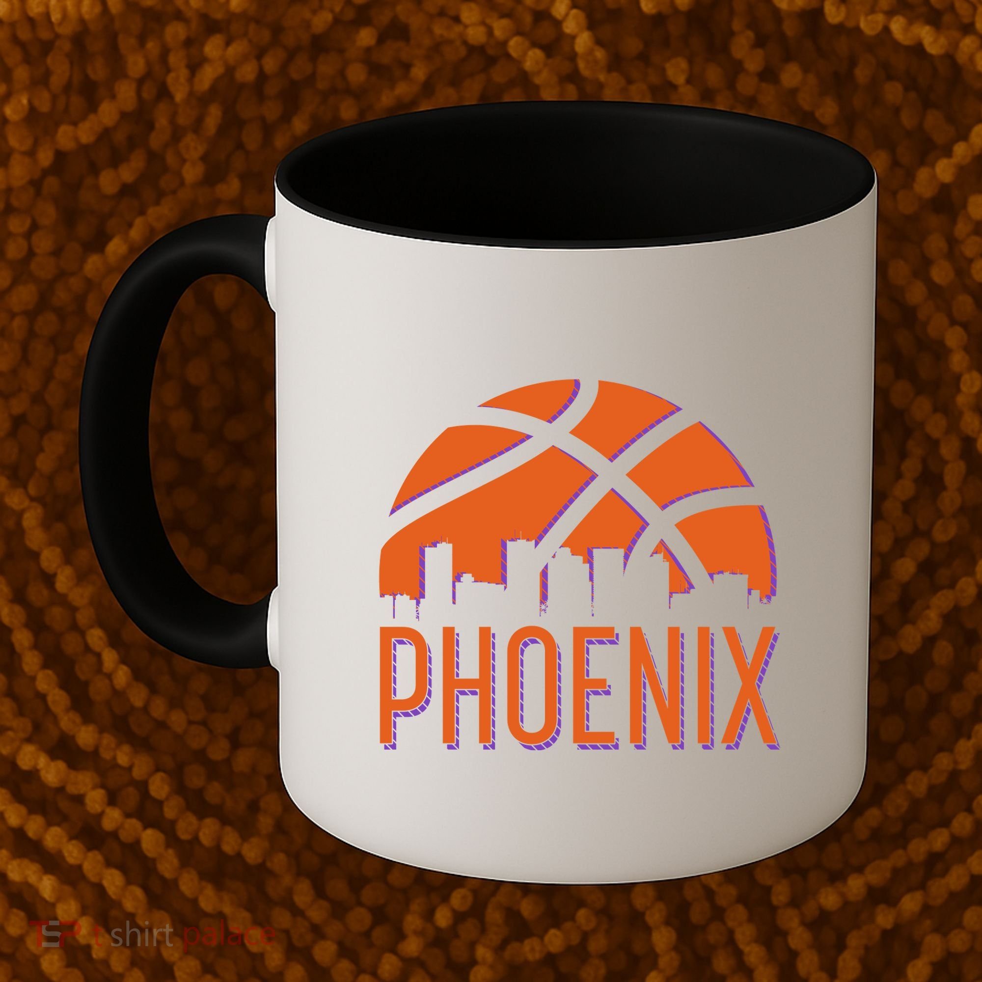 Phoenix Skyline Basketball Fan Coffee Mug