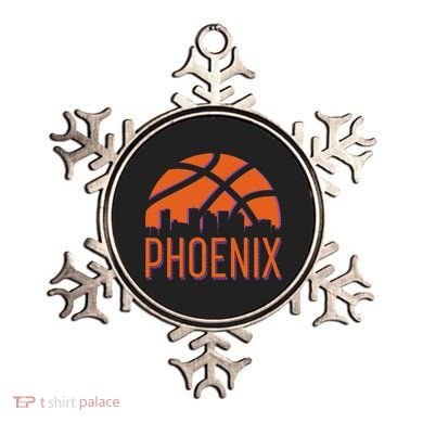 Phoenix Skyline Basketball Fan Ornament