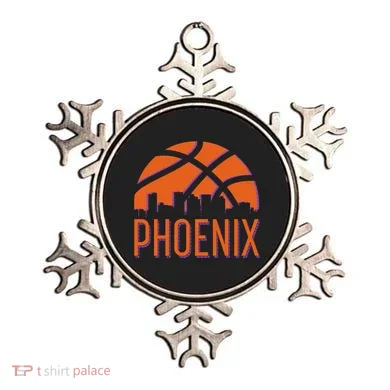 Phoenix Skyline Basketball Fan Ornament