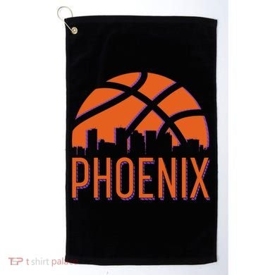 Phoenix Skyline Basketball Fan Golf Towel