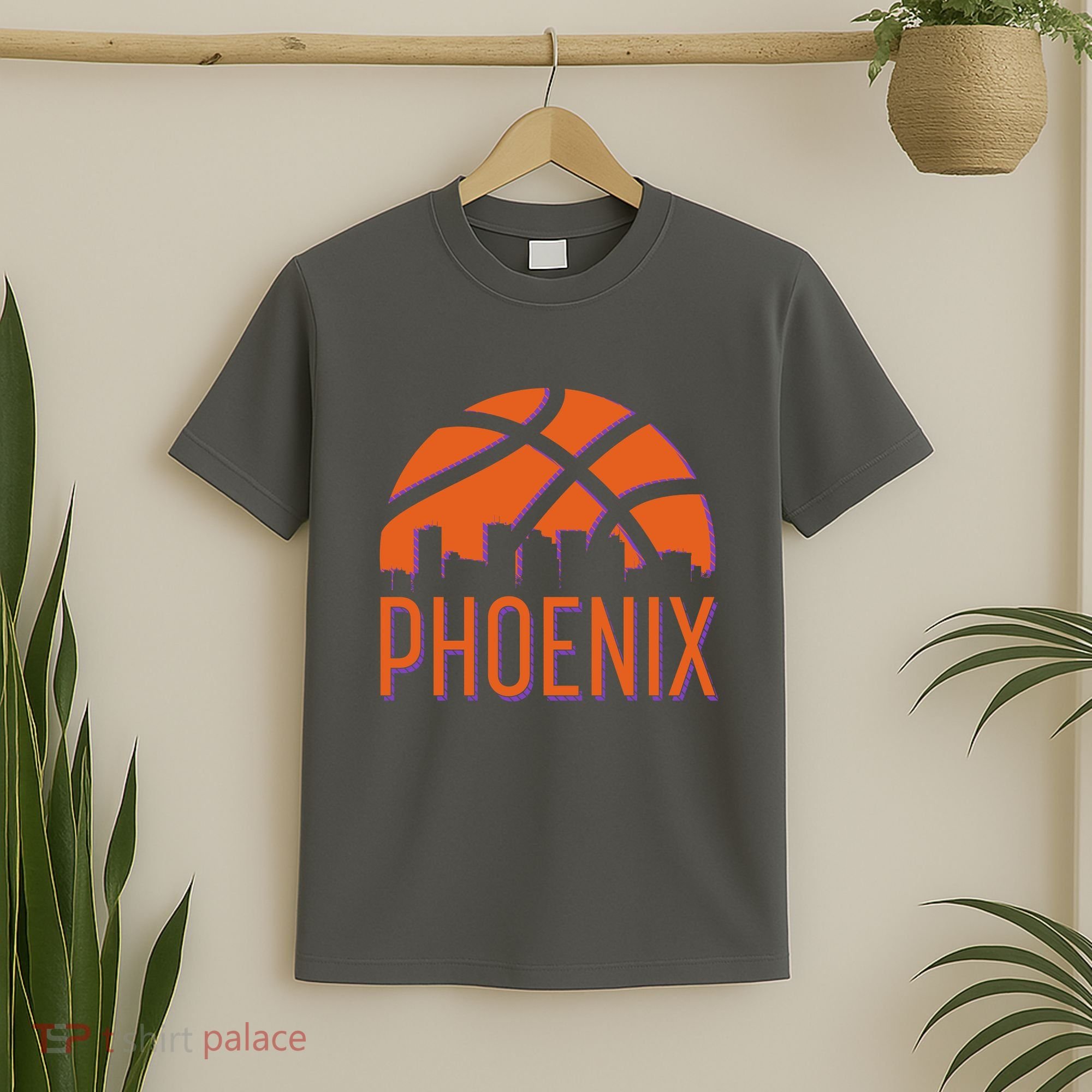Phoenix Skyline Basketball Fan T-Shirt