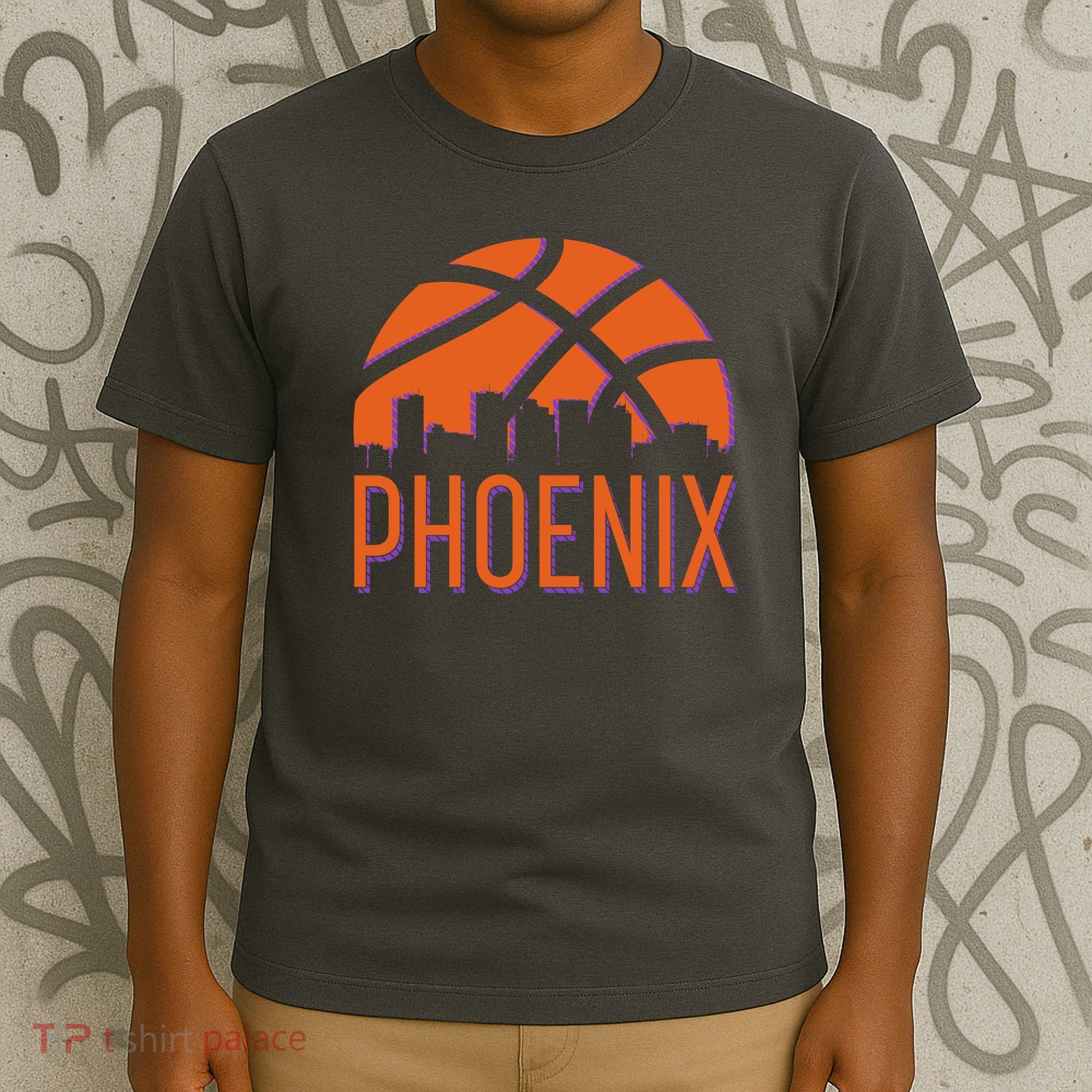 Phoenix Skyline Basketball Fan T-Shirt