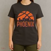 Phoenix Skyline Basketball Fan T-Shirt thumb 4