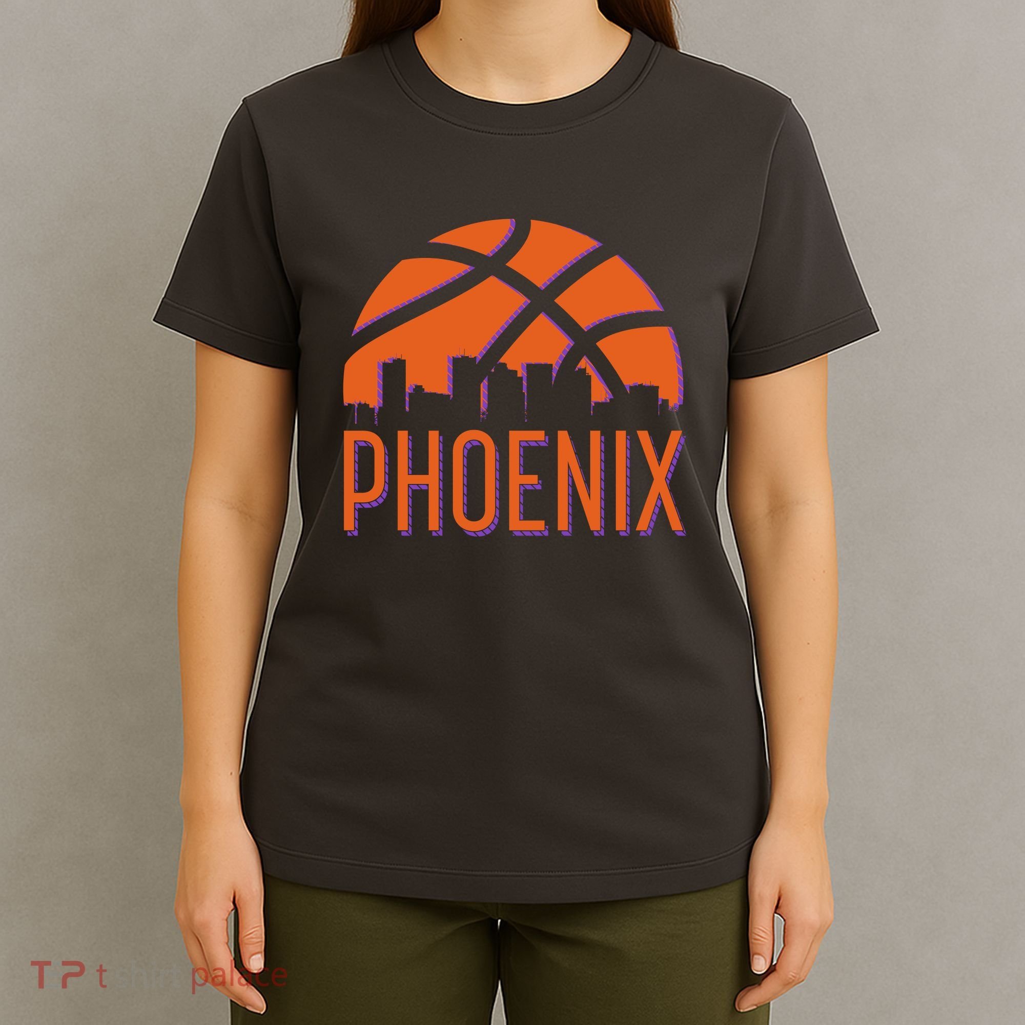 Phoenix Skyline Basketball Fan T-Shirt
