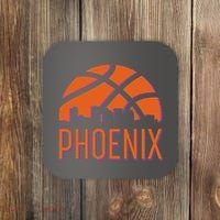 Phoenix Skyline Basketball Fan Coaster thumb 0