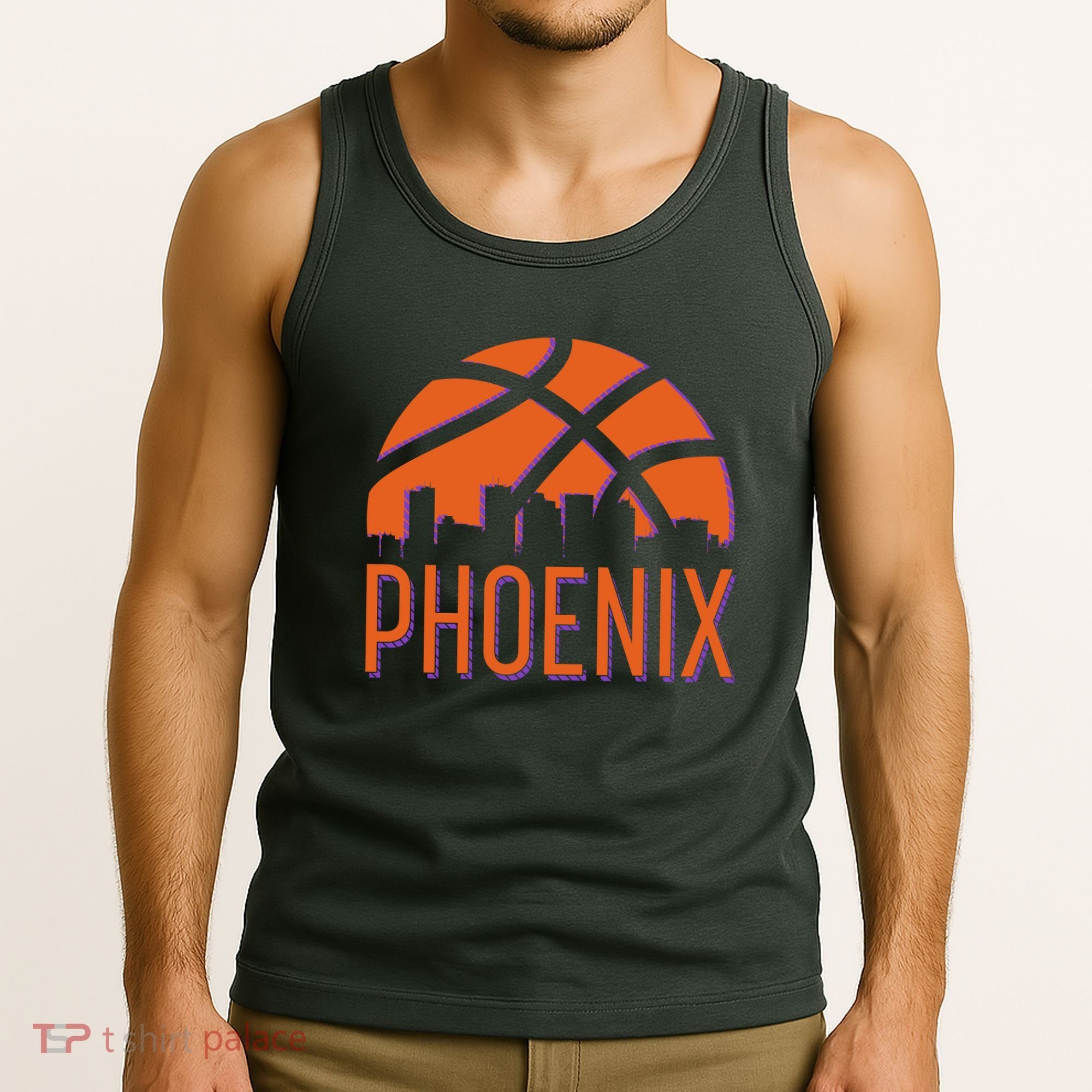 Phoenix Skyline Basketball Fan Tank Top