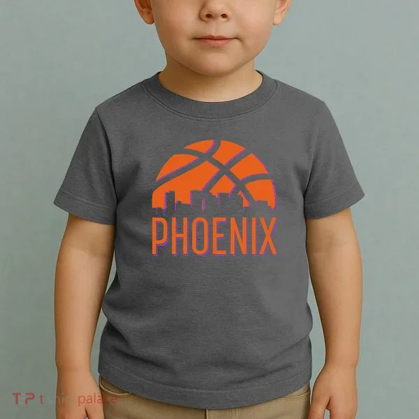 Phoenix Skyline Basketball Fan Toddler T-Shirt