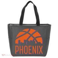 Phoenix Skyline Basketball Fan Tote Bag thumb 0